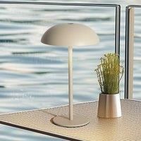 Arcchio LED Thenra (Touch Dimmer) Dimmable (Modern) in Cream Metal (1 Bulb) Touch Lamp