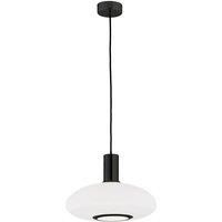Euluna Milano pendant light, 1-bulb, oval, white