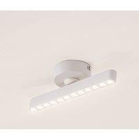 Lindby LED spotlight Eldrin, white, 1-bulb, light points