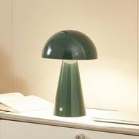 Lindby LED Table Lamp Nevijo (incl. Touch dimmer) with USB Socket dimmable (Modern) in Green Made of Metal for e.g. Living Room & Dining (1 Light Source,) from Desk Lamps