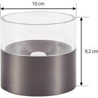 Lindby Dalila LED Ceiling Light (Modern) in Black Aluminium (1 Bulb) - Ceiling Light Living Room Light
