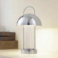 Lindby LED Table Lamp Mareli dimmable (Modern) in Silver Made of Metal for e.g. Living Room & Dining (1 Light Source,) from Desk Lamps