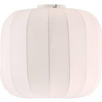 Lindby Helin Scandinavian Ceiling Light in White Textile (1 Bulb, E27) - Ceiling Light Lamp Living Room Light