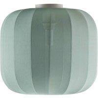 Lindby Helin (Scandinavian) Ceiling Light in Blue Textile (1 Bulb, E27) - Ceiling Light Lamp Living Room Light
