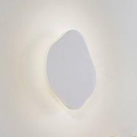 Lindby Nielson LED Wall Light, Indoor Wall Lamp (Modern) in White Plaster/Clay (1 Bulb) - Wall Spotlight Wall Lighting Bedroom / Living Room Light