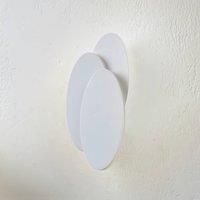 Lindby Kolme LED Wall Light, Indoor Wall Lamp (Modern) in White (1 Bulb) - Wall Spotlight Wall Lighting Bedroom / Living Room Light