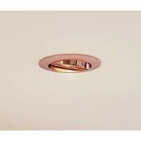 PRIOS Fibur (Modern) in Copper Metal (1 Bulb, GU10) Living Room Light