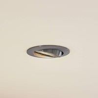 PRIOS Fibur (Modern) in Aluminium (1 Bulb, GU10) Living Room Light