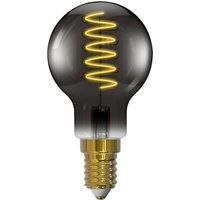 Arcchio LED bulb, filament, E14, 4.9 W, smoky grey