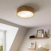 Envostar Kerio ceiling lamp, 37 cm, natural oak