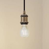 Lindby Hattie pendant light, brass, 5 cm, metal, E27