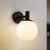 Lindby Dangan (splash-proof (modern) in white made of glass (1 bulb, E27)