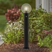 Lindby Outdoor Light with Motion Sensor (Splash-Proof (Modern) Made of Glass (1 Bulb, E27) - Path Light Bollard Light Path Lamp Base Light