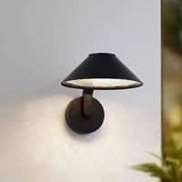 Lindby Capelo LED Outdoor Wall Light (Modern) in Black Aluminium (1 Bulb) - Outdoor Wall Lights Wall Lamp LED Outdoor Lamp Outdoor for Outdoor Wall/House Wall House Patio &