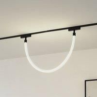 Lindby LED rope light Lumaro, length 100 cm, textile, 48 V