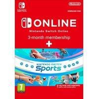NINTENDO SWITCH Sports & Online 3 Month Membership Bundle £ Download