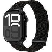 VONMAHLEN Fitness Loop 2 Apple Watch 44 - 49 mm Nylon Strap - Black, Black