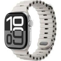 VONMAHLEN Wave Band 2 Apple Watch 44 - 49 mm Silicone Strap - Cream, Cream