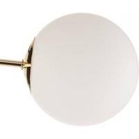 Euluna Dori ceiling light, five-bulb, gold
