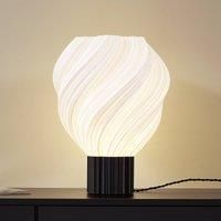 Lindby Nuvia table lamp, height 39.1 cm, white, 3D print