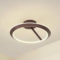 Lucande LED-Ceiling lamp, coffee