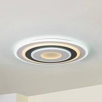 Lindby LED ceiling light Rebeka, round, 70 cm, CCT, dimmable
