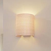 Lindby Wall lamp Soula, fabric