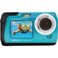Easypix W3048 Edge Iceblue – Submersible Camera, 48MP Dual Screen