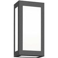 CMD Aqua Rain LED outdoor wall light, anthracite