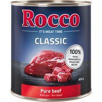 24 x 800g Rocco Classic Wet Dog Food - Special Price! * - Pure Beef (24 x 800g)