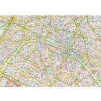 Paris City Street Map Jigsaw Puzzle 500 pieces 48 x 36 cm - difficult - gift