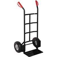 tectake Sack barrow up to 200 kg - black