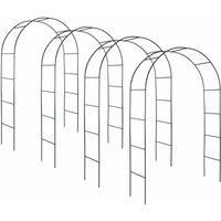 TecTake Garden rose arch trellis climbing plants roses | -different quantities- (1 Piece | no. 400767)