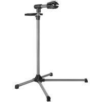TecTake® Bike Repair Stand Jan, Up To 45 kg Suitable for All Standard Frame Sizes, Stable Bike Assembly Stand, Folding and Hight-Adjustable, 360° Rotation, Incl. Tool Tray - 90x60x155cm
