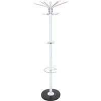 Hat Coat Stand Clothes Rack Hall Tree with Spinning Top Bag + Umbrella Holder NE