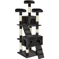 Cat Tree Scratcher Scratching Post Toy Activity Centre Kitten Sisal new
