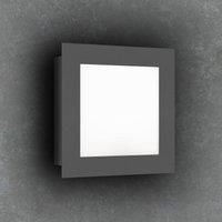 LCD 3007LED LED outdoor wall light, graphite