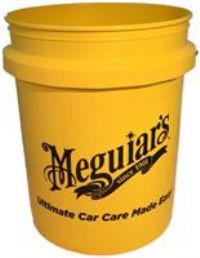 Meguiar's Yellow Large Car Wash Bucket 5US Gallon