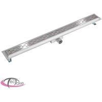 Floor linear Shower Drain Stainless Steel Gutter Wetroom Bathroom Channel Tile