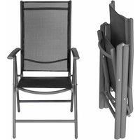 Aluminium folding garden chairs outdoor camping patio furniture new