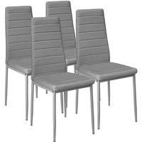 Dining Room Chairs Set of 4 | Home Kitchen Room Modern Faux Leather Wood Next