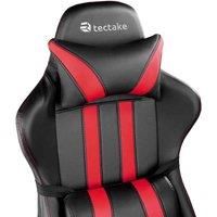 tectake Gaming chair premium - black/red