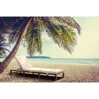 Luxurious Weather-Resistant Rattan Sun Lounger