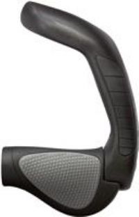 ERGON Unisex/'s GP5 Grips, Black, Large