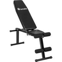 tectake Adjustable weight bench - black