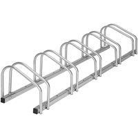 Tectake  Bike rack  bike stand, wall bike rack, garage bike rack  5  silver