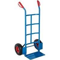 Tectake  Sack barrow up to 200 kg  sack truck, sack trolley, hand truck  blue