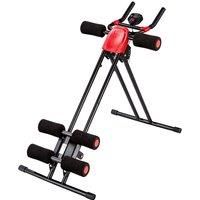 Ab and back trainer glider stomach muscle shaper gym sit up roler exercise
