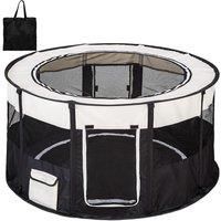 Pet Play Pen Dog Cat Puppy Fabric Soft Foldable Playpen 114 x 60,5 cm new