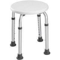 Tectake Bath seat adjustable height, round - white